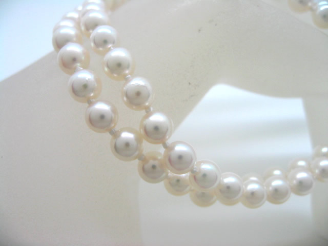 ネックレス糸替え