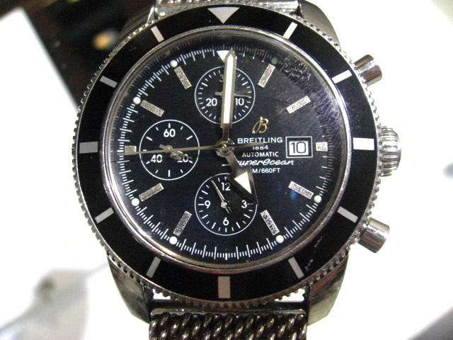 スーパーオーシャン クロノグラフ修理