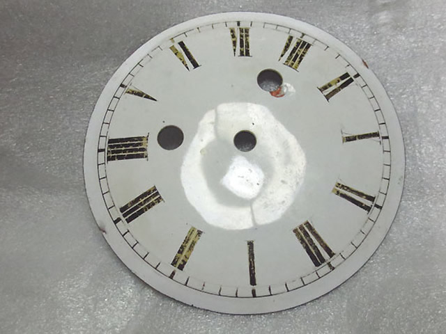 文字盤再生（リダン） 作業前