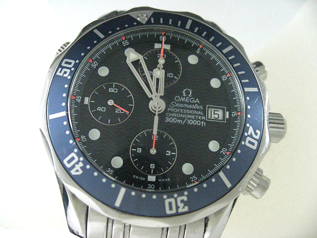 シーマスタークロノグラフ修理