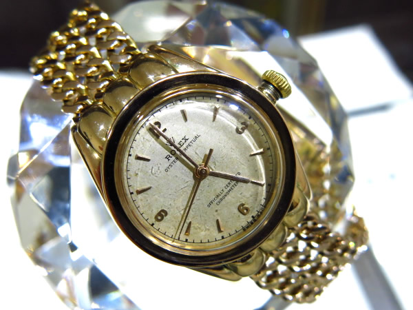 イエローゴールドバブルバック修理