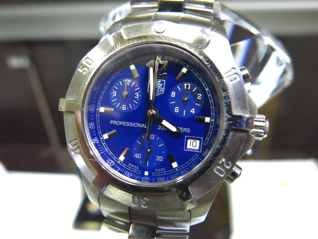プロフェッショナルクオーツクロノグラフ修理